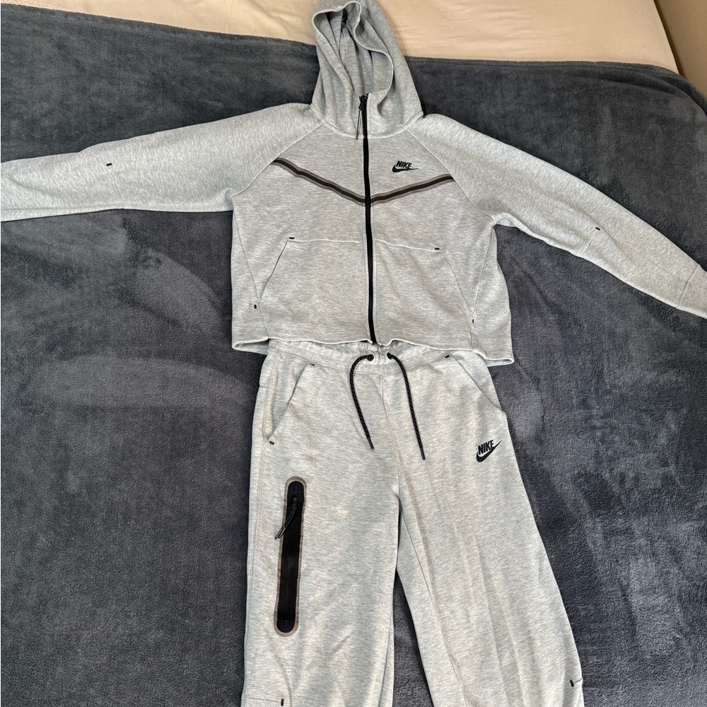 Nike Tech Tracksuit with Black Accents